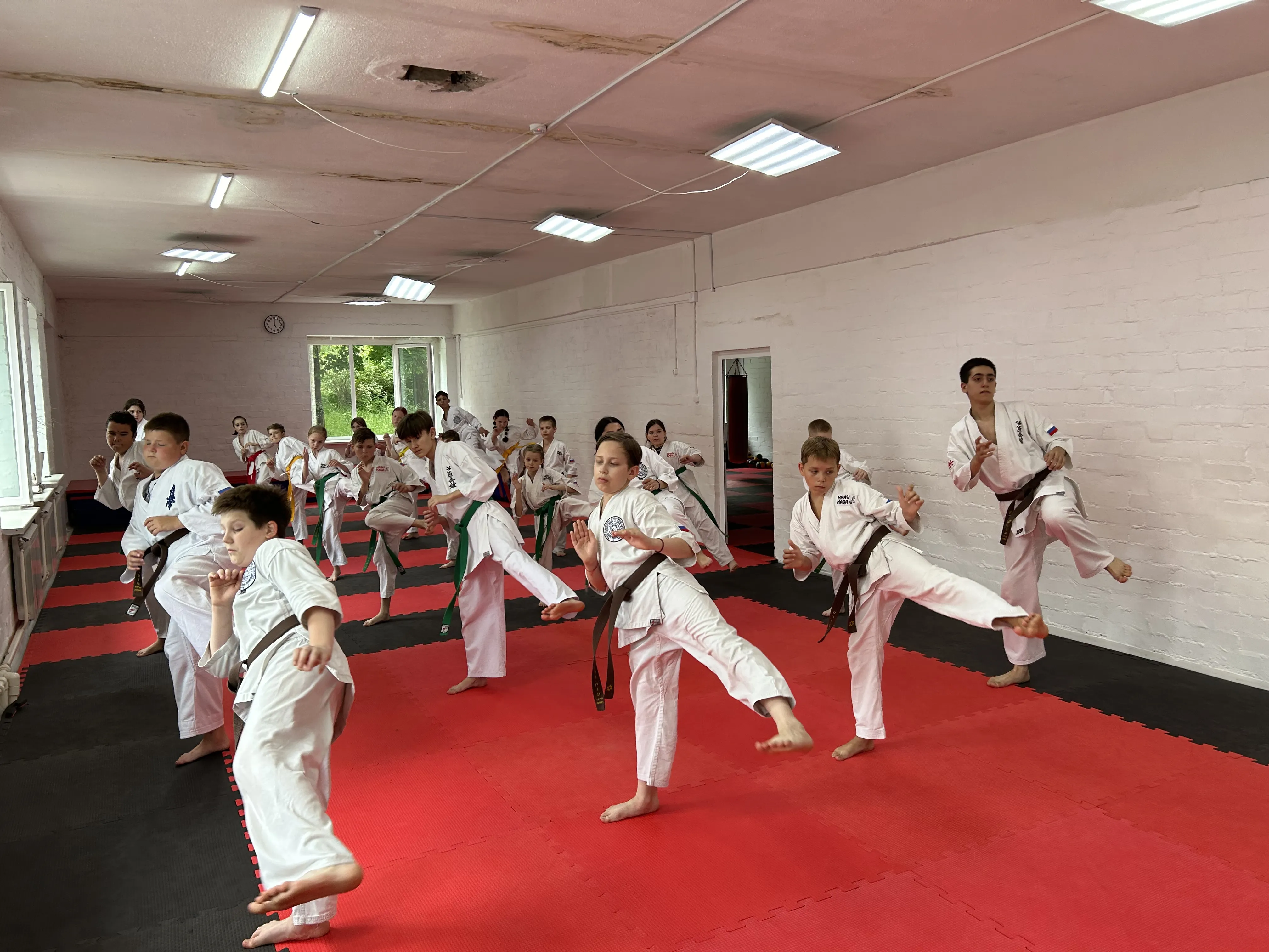 Аттестация на черный пояс